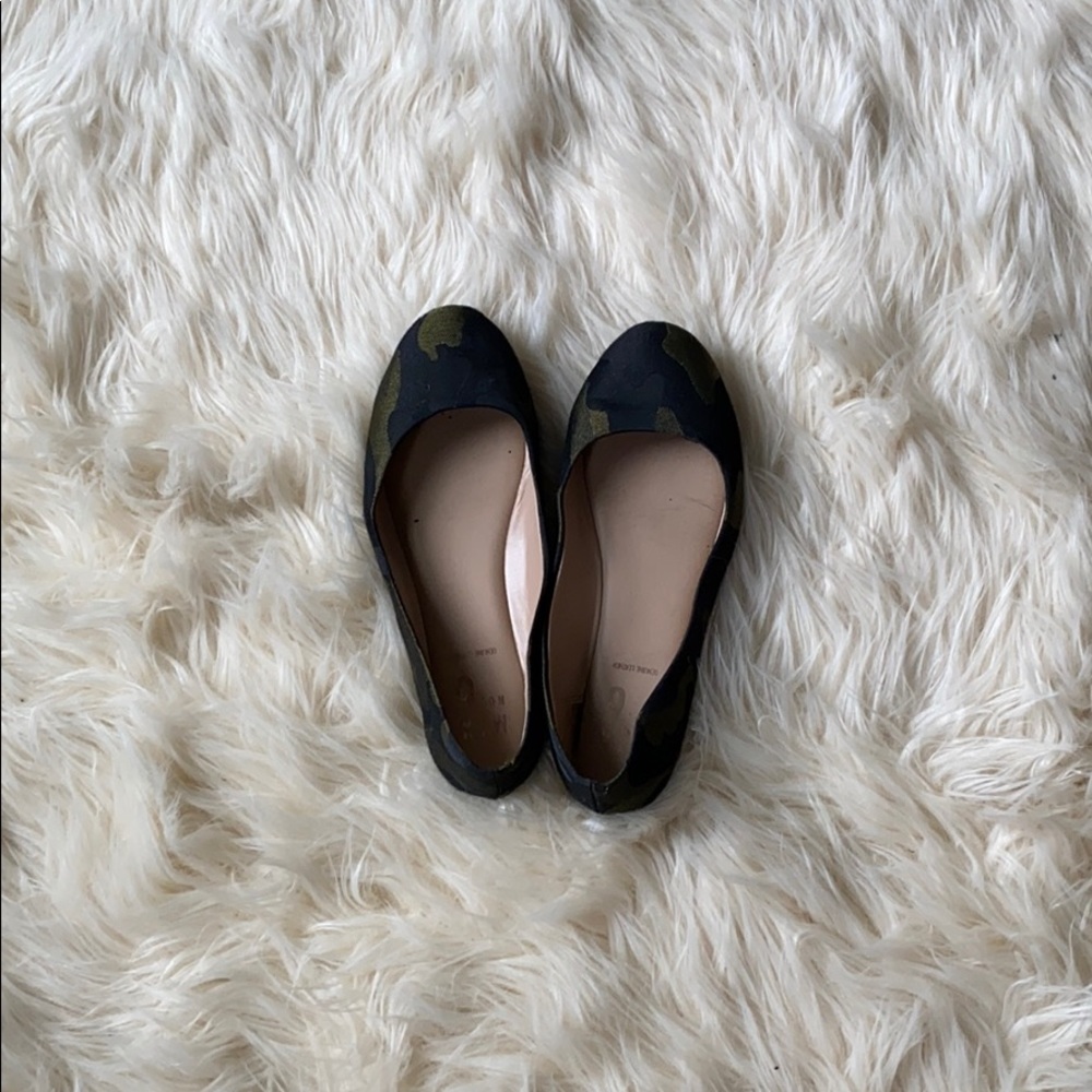 Camo Print Flats